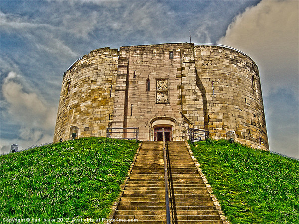 cliffords tower Picture Board by carl blake