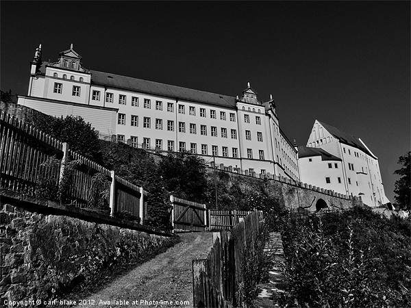 colditz castle Picture Board by carl blake