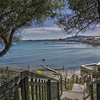 Buy canvas prints of nothe gardens weymouth  by carl blake