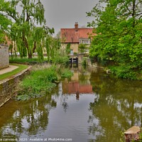 Buy canvas prints of magdalen college mill by carl blake