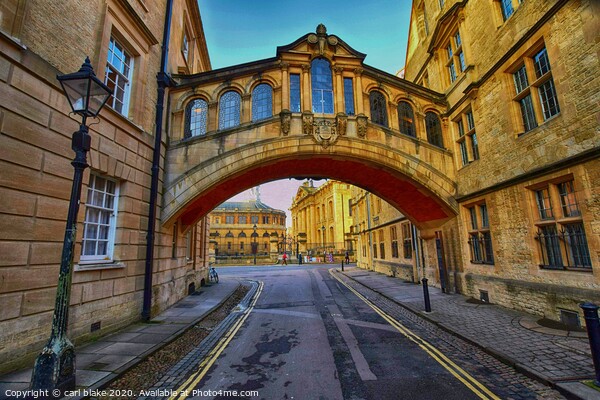 Bridge of Sighs Picture Board by carl blake