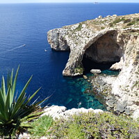 Buy canvas prints of sails at the blue grotto by carl blake