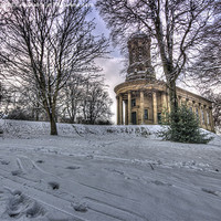 Buy canvas prints of United Reformed Church, Saltaire by nick hirst