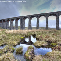 Buy canvas prints of Ribblehead Viaduct by nick hirst