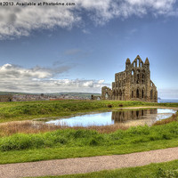 Buy canvas prints of Whitby Abbey by nick hirst