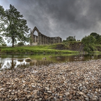 Buy canvas prints of Bolton Abbey by nick hirst