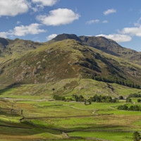 Buy canvas prints of Great Langdale Valley by nick hirst