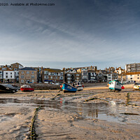 Buy canvas prints of St Ives Harbour by nick hirst