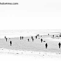 Buy canvas prints of The Beach, Lytham by nick hirst