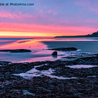 Buy canvas prints of Sunrise Bamburgh by nick hirst