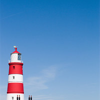 Buy canvas prints of Majestic Happisburgh Lighthouse by Digitalshot Photography