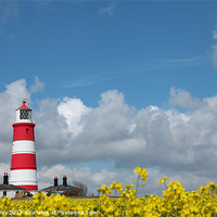 Buy canvas prints of Radiant Happisburgh Lighthouse by Digitalshot Photography