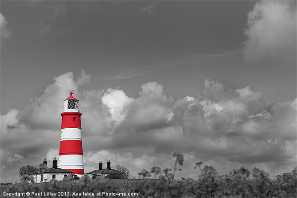 Happisburgh Lighthouse with a difference. Picture Board by Digitalshot Photography