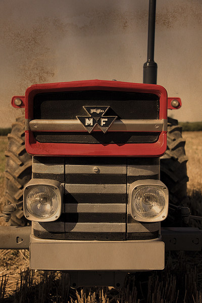 The Timeless Classic Tractor Picture Board by Digitalshot Photography
