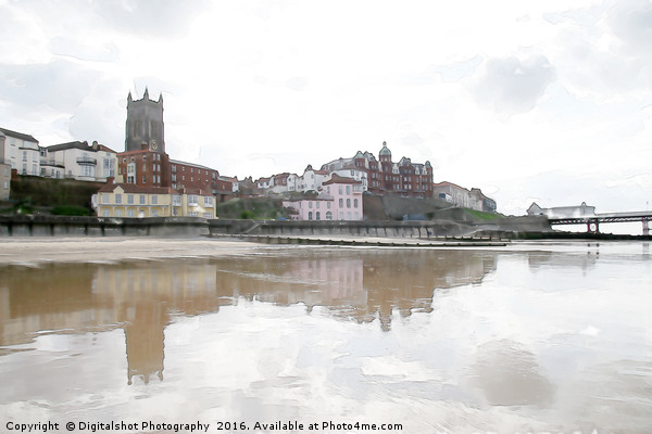 Enchanting Cromer Seascape Picture Board by Digitalshot Photography