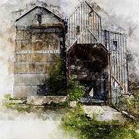 Buy canvas prints of Relict of the Mills by Digitalshot Photography