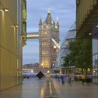 Buy canvas prints of  Tower Bridge by Andy Bell