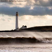 Buy canvas prints of East Coast Lighthouse in Scotland by Matthew Bruce