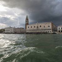 Buy canvas prints of   View of Ducal Palace, Venice, Italy by Matthew Bruce