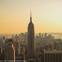 Buy canvas prints of Empire State Building, Manhattan, New York by Philip Pound