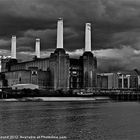 Buy canvas prints of Battersea Power Station London by Philip Pound