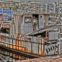 Buy canvas prints of Spanish Wreck in Marbella by Philip Pound