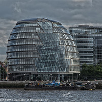 Buy canvas prints of City Hall London Mayors HQ by Philip Pound