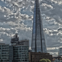 Buy canvas prints of The Shard at London Bridge by Philip Pound