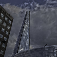 Buy canvas prints of Shard at London Bridge by Philip Pound