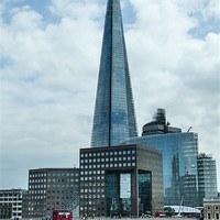 Buy canvas prints of Shard Tower at London Bridge by Philip Pound