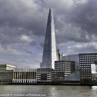 Buy canvas prints of London Shard Panorama by Philip Pound
