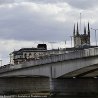 Buy canvas prints of Southwark Cathedral London Bridge by Philip Pound