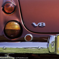 Buy canvas prints of Bristol V8 Car by Philip Pound