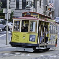 Buy canvas prints of San Francisco Tram by Philip Pound