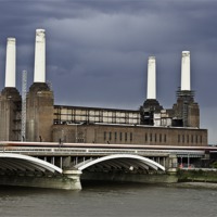 Buy canvas prints of Battersea Power Station London by Philip Pound