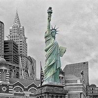 Buy canvas prints of Statue of Liberty by Philip Pound