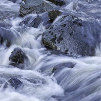 Buy canvas prints of Silky White Water by Philip Pound