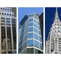 Buy canvas prints of New York Architecture Skyscrapers by Philip Pound