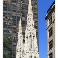 Buy canvas prints of St Patricks Cathedral New York by Philip Pound
