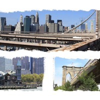 Buy canvas prints of Brooklyn Bridge Lower Manhattan by Philip Pound