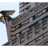 Buy canvas prints of Chrysler Building Gargoyle New York by Philip Pound