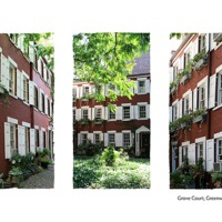 Buy canvas prints of Grove Court Greenwich Village by Philip Pound