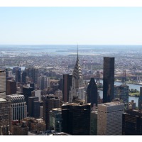 Buy canvas prints of Chrysler Building from Empire State by Philip Pound