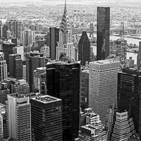 Buy canvas prints of Manhattan New York Panorama by Philip Pound