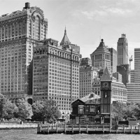 Buy canvas prints of Manhattan Pier A New York by Philip Pound
