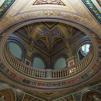 Buy canvas prints of Magnificent Dome Ceiling by Philip Pound