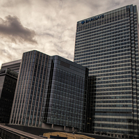 Buy canvas prints of London Canary Wharf by Philip Pound