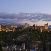 Buy canvas prints of Granada Alhambra Palace by Philip Pound