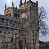 Buy canvas prints of Durham Cathedral Entrance by Philip Pound