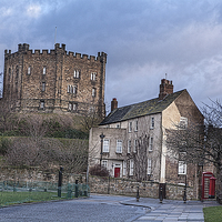 Buy canvas prints of Historic Durham Castle Building by Philip Pound